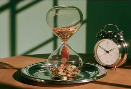 close-up_photograph_an_hourglass