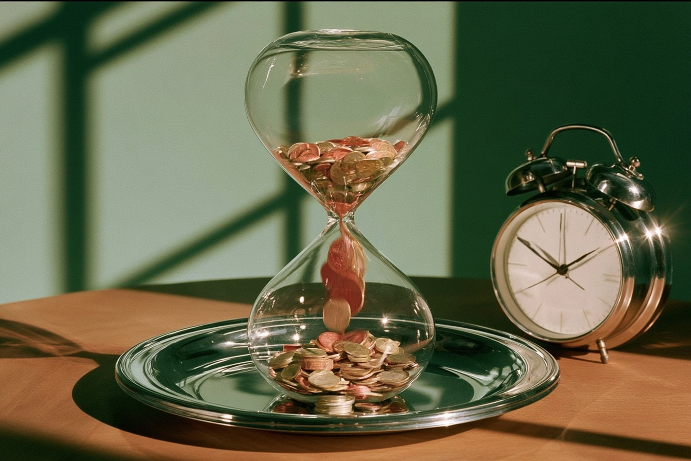 close-up_photograph_an_hourglass